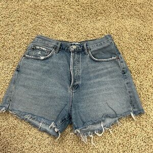 Agolde Dee denim shorts